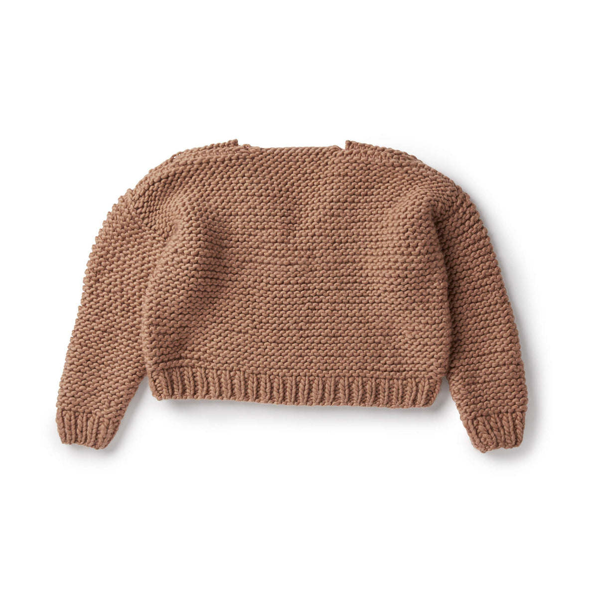 Knit Sweater made in Sugar Bush Chill yarn