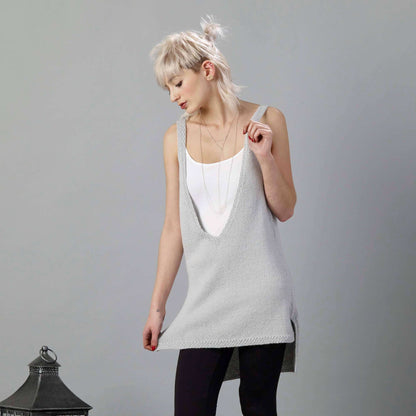 Sugar Bush Knit Tank You Very Much Knit Tank Top made in Sugar Bush Nanaimo yarn