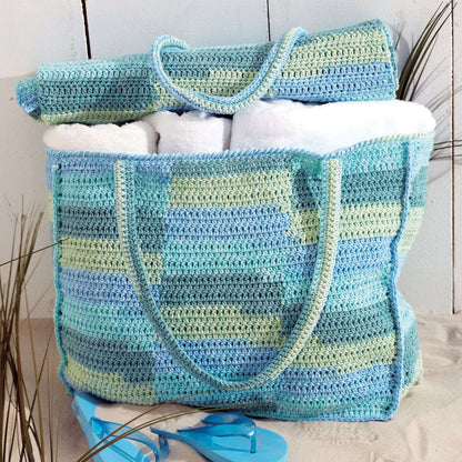 Lily Sugar'n Cream Beach Bag & Mat Single Size