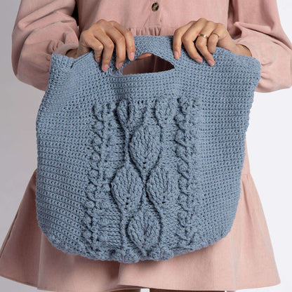 Lily Sugar'n Cream Climbing Leaves Crochet Tote Bag Single Size