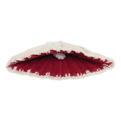 Lily Sugar'n Cream Oscar the Oyster Crochet Toy made in Lily Sugar'n Cream The Original yarn