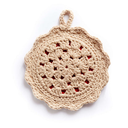 Lily Sugar'n Cream Crochet Pot Holder Diner Trio Single Size