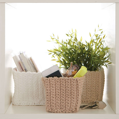 Lily Sugar'n Cream Mini Square Baskets Single Size