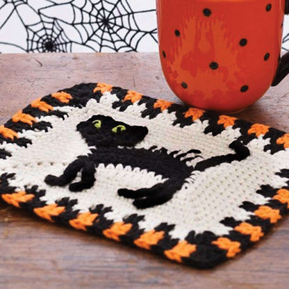 Lily Sugar'n Cream Scaredy Cat Dishcloth Single Size