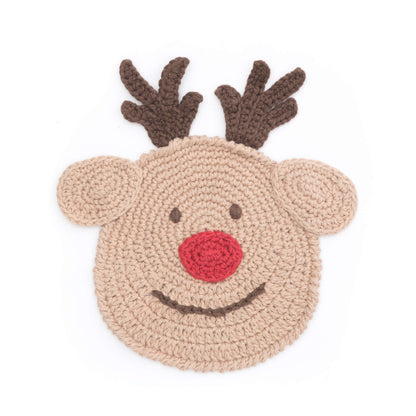 Lily Sugar'n Cream Reindeer Dishcloth Single Size