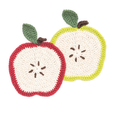 Lily Sugar'n Cream Apple a Day Dishcloth Single Size