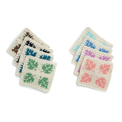 Lily Sugar'n Cream Botanical Crochet Dishcloth Single Size