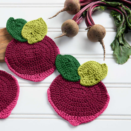 Lily Sugar'n Cream un-Beet-able Crochet Cloth Single Size