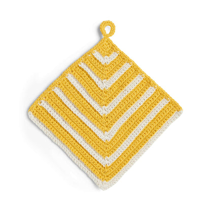 Lily Sugar'n Cream Crochet Striped Dishcloth Set Verison 1