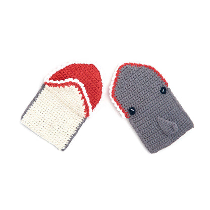 Lily Sugar'n Cream Jaws For Your Paws Crochet Kitchen Mitten Single Size