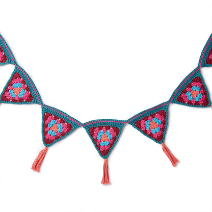 Lily Sugar'n Cream Colorful Crochet Bunting Single Size