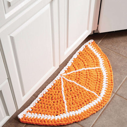 Lily Sugar'n Cream Citrus Slice Crochet Rug Single Size