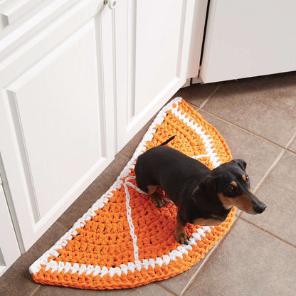 Lily Sugar'n Cream Citrus Slice Crochet Rug Single Size