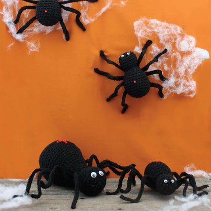 Lily Sugar'n Cream Halloween Spiders Single Size