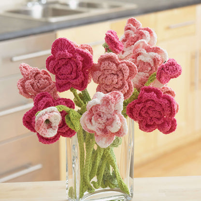 Lily Sugar'n Cream Rose Bouquet Single Size