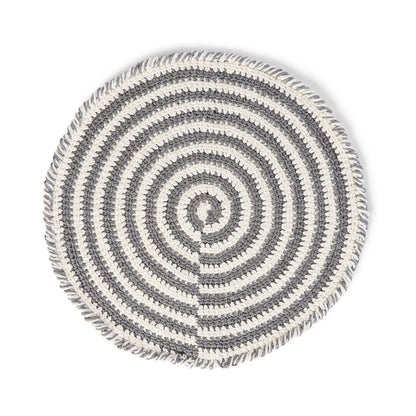 Lily Sugar'n Cream Spiral Crochet Charger Single Size