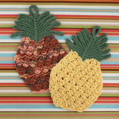 Lily Sugar'n Cream Pineapple Dishcloth Single Size