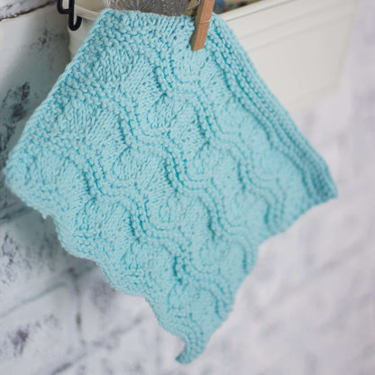 Lily Sugar'n Cream Ripple Stitch Dishcloth Single Size