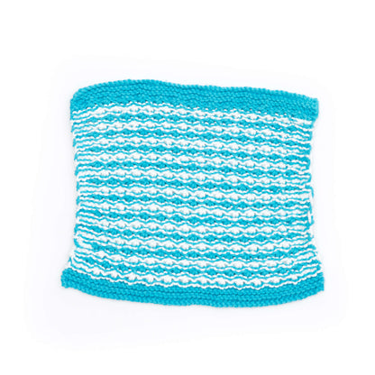 Lily Sugar'n Cream Striped Star Stitch Dishcloth Single Size
