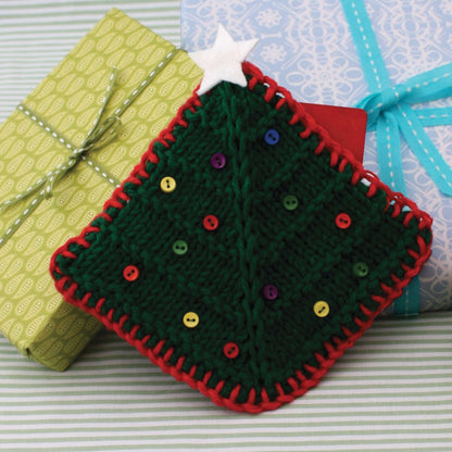 Lily Sugar'n Cream Christmas Tree Gift Card Cozy Single Size