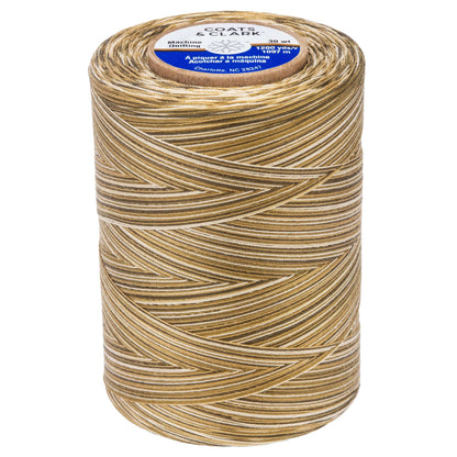 Coats & Clark Cotton Machine Quilting Multicolor Thread (1200 Yards) Antique Greens